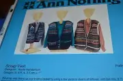Ann Norling Knitting Pattern Scrap Vest #1
