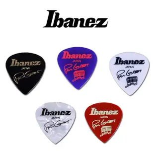 【正版公司貨】 日本 IBANEZ 吉他英雄 Paul Gilbert 簽名款 彈片 pick 電吉他 1mm厚 紅色