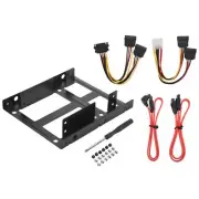 Dual SSD HDD Mounting Bracket 3.5 to 2.5 Internal Hard Disk Drive Kit5097