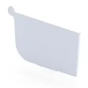 VIC NEW Stratco Quad Gutter 125 Stop End Zinc/Al