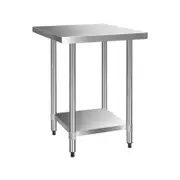 Cefito 760x760mm Commercial Stainless Steel Kitchen Bench