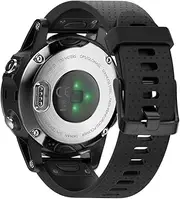 ANCOOL Compatible with Fenix 5S Bands 20mm,Quick Release Soft Silicone Strap for Fenix 6S/Fenix 6S Pro/Fenix 5S Plus Smart Watch-Black