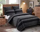 Virah Bella - Aztec Medley - Lightweight Reversible Quilt Set in Tote