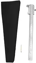 Jectse 0-200MM Parallel Vernier Calibrator, Stainless Steel Micrometric Calibrator, Parallel Marking Meter, Metric & Inch Unit System, 0.1 Mm (0-200MM)