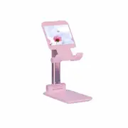 Adjustable Folding Desk Desktop Cell Phone Stand Mount Holder For iPhone Tablet
