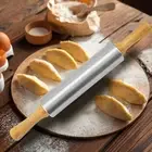Baking Tool for Dough Long-lasting Roller Adjustable Stainless Steel Rolling Pin