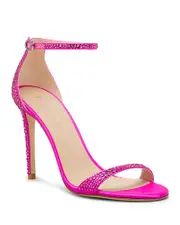 Stuart Weitzman Women's Nudist Shine 100 Sandals
