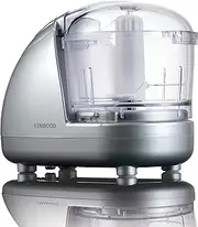 [Kenwood] CH185 Mini Chopper,0.35L dishwasher safe bowl, 2 speeds, rubber feet for stability, 300W, Silver