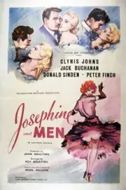 Josephine And Men poster Glynis Johns and Peter Finch Donald S- 1955 Old Photo