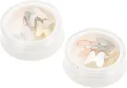 SAFIGLE 1Set Butterfly Nail Decor DIY Manicure Charms with Shining Opal Zircon Design Elegant Nail Art Studs for Beautiful Nail Enhancements Present for Nail Art