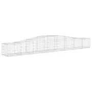 Arched Gabion Basket 400x50x40/60cm Galvanised Iron Fence Wire Wall Cage