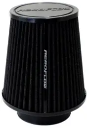 Aeroflow AF2711-0950 3-1/2 Clamp-on Tapered Filter 4.6-6.1 Od 6.1 High Blk