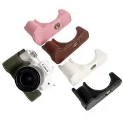 M50 PU Base Bag Half Cover Case for Canon EOS M5 M50 M50 Mark II 2 M50II Camera