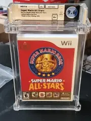 Super MARIO All Stars Wii Nintendo selects WATA Graded A+ 9.6 Sealed