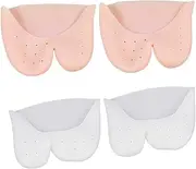 Gogogmee 2 Pairs Gel Toe Protector Cover Big Toe Protection Cushions for Relief Breathable Non Slip Material Foot for Pointe Sandals
