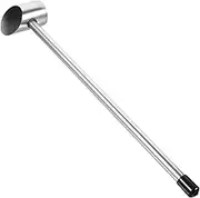 BRIGHTFUFU Kitchen Marshmallow Scoop Stainless Steel Marshmallow Sugar Scooper Reusable Ergonomic Handle
