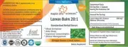 Lemon Balm 20:1 Extract Capsule, Melissa Officinalis, Pure & High Quality