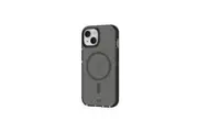 Tech21 EvoClear w MagSafe Phone Case Protection For Apple iPhone 15 Smokey Black