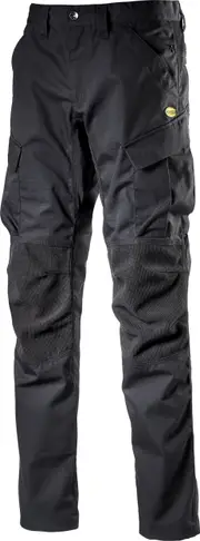 Diadora Utility Ripstop, workwear cargo pants , color: Black , size: XXL