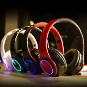 Wireless Bluetooth Foldable Headphones Powerful Bass Stereo Over-Ear With Mic
