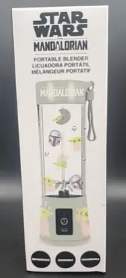 Star Wars The Mandlorian USB-Rechargeable Portable Blender New In Package
