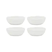 Ecology Canvas Sauce Bowls White 7cm (Set of 4)