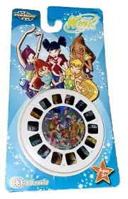 WINX Club VIEW MASTER 2005 3 Reels in Package 3D New in Sealed Package