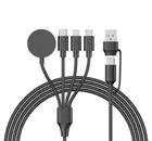 4in1 Multi USB Charger Charging Cable Cord For Apple Watch iPhone Type-C AU