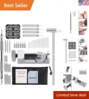 Compact 24-in-1 Watch Band Tool Kit - Link Pin Remover & Water Resistant Design