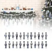24 Pieces Christmas Nutcracker Ornaments Christmas Tree Ornaments Decoration
