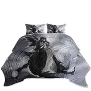 Gathering Storm Fantasy Art of Dark Fairy Coverlet