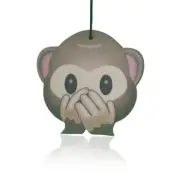 EmojiFresh Cheeky Monkey Emoji Car Air Freshener