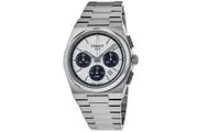 Tissot PRX T-Classic Chronograph White Dial Automatic T137.427.11.011.01 100M Men's Watch