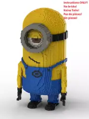 LEGO Stuart the Minion statue building instructions - INSTRUCTIONS ONLY NO BRICK
