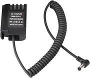 Cameras Power Supply Dummy Battery, DMW-BLK22/DCC17 Converter Coupler Charger Kit for Panasonic GH6 S5K GH5S GH3, with DC Cable