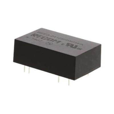 1 x Recom Isolated DC-DC Converter REC3-2412SRW/H4/A, Vin 18-36V dc, Vout 12V dc