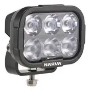 Narva 9-33V Heavy Duty LED Work Lamps Hybrid Beam 6 x 8W - 73610