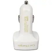 4in1 3.1A Dual Usb Car Charger Adapter Socket With LED Tester Volt Meterr
