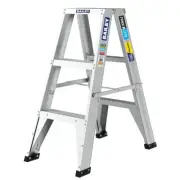 Bailey Trade Lyte Aluminium Double Sided Step Ladder 3ft 0.9m FS14019