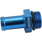 Aeroflow -10Orb to 5/8" Push On Barb Blue Straight Barb - AF414-10-10