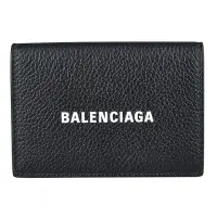 在飛比找momo購物網優惠-【Balenciaga 巴黎世家】CASH經典白字LOGO牛