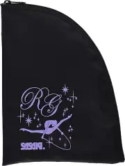 Rhythmic Gymnastics Hand Tool Case R.G. Girl Rope Case Black x Lilac SASAKI New