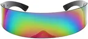 [Dickly] Futuristic Cyberpunk Sunglasses for Men and Women - Stylish Eyewear for Cosplay and Events