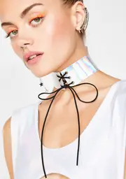 Cosmic Fetish Hologram Choker