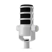 Rode PodMic - Dynamic Podcasting XLR Microphone White