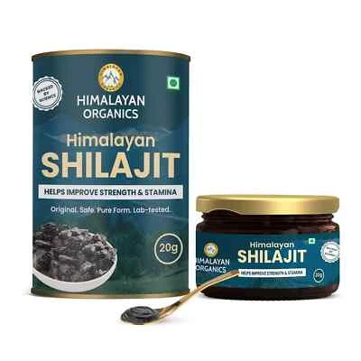 Pure 100% Himalayan Shilajit, Soft Resin, Organic, Fulvic Acid - Pack of 3