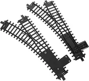2pcs Mini Train Tracks Props for Kids Toy Train Replacement Parts Railway Track Models Enhance Operational Skills for Engaging Playtime