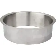 Hardware Resources TCR6 Stainless Steel 6" Diameter Trash Can Grommet 2 - Single