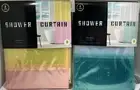Sultan's Linen's Colorblock Shower Curtain - 70"x72" - 100% PEVA