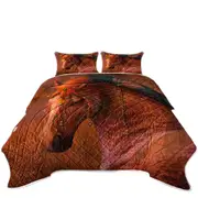 Horse Art African Masai War Pony Coverlet
